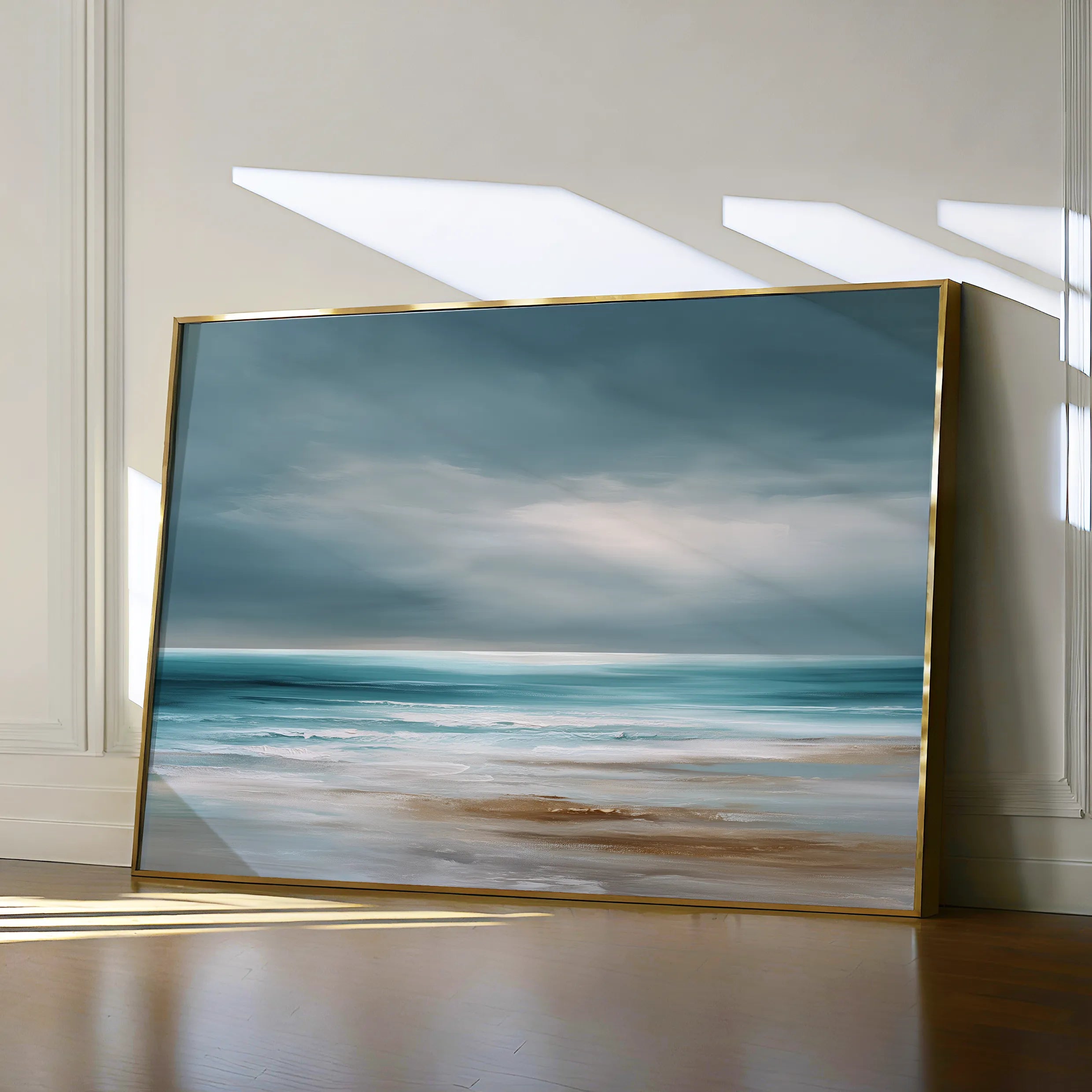 Abstract 1701 Canvas Art 18" x 24" / 45 x 60 cm / Black