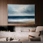 Abstract 1702 Canvas Art 18" x 24" / 45 x 60 cm / Black