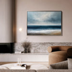 Abstract 1702 Canvas Art 18" x 24" / 45 x 60 cm / Black