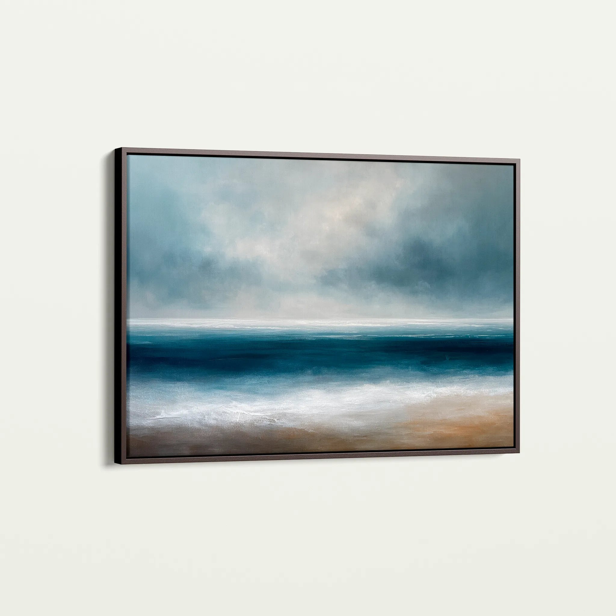 Abstract 1702 Canvas Art 18" x 24" / 45 x 60 cm / Black