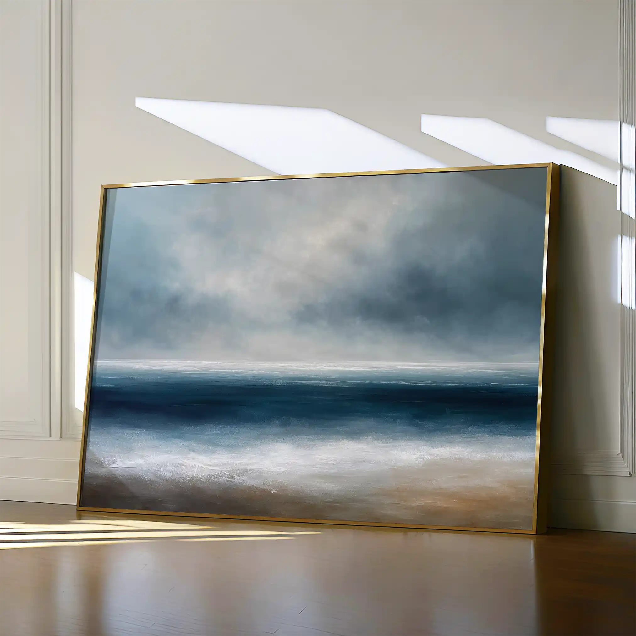 Abstract 1702 Canvas Art 60 x 40 cm / Black