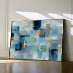 Abstract 1703 Canvas Art 18" x 24" / 45 x 60 cm / Black