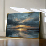 Abstract 1704 Canvas Art 18" x 24" / 45 x 60 cm / Black