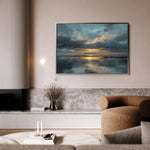 Abstract 1704 Canvas Art 18" x 24" / 45 x 60 cm / Black