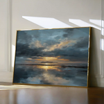 Abstract 1704 Canvas Art 60 x 40 cm / Black