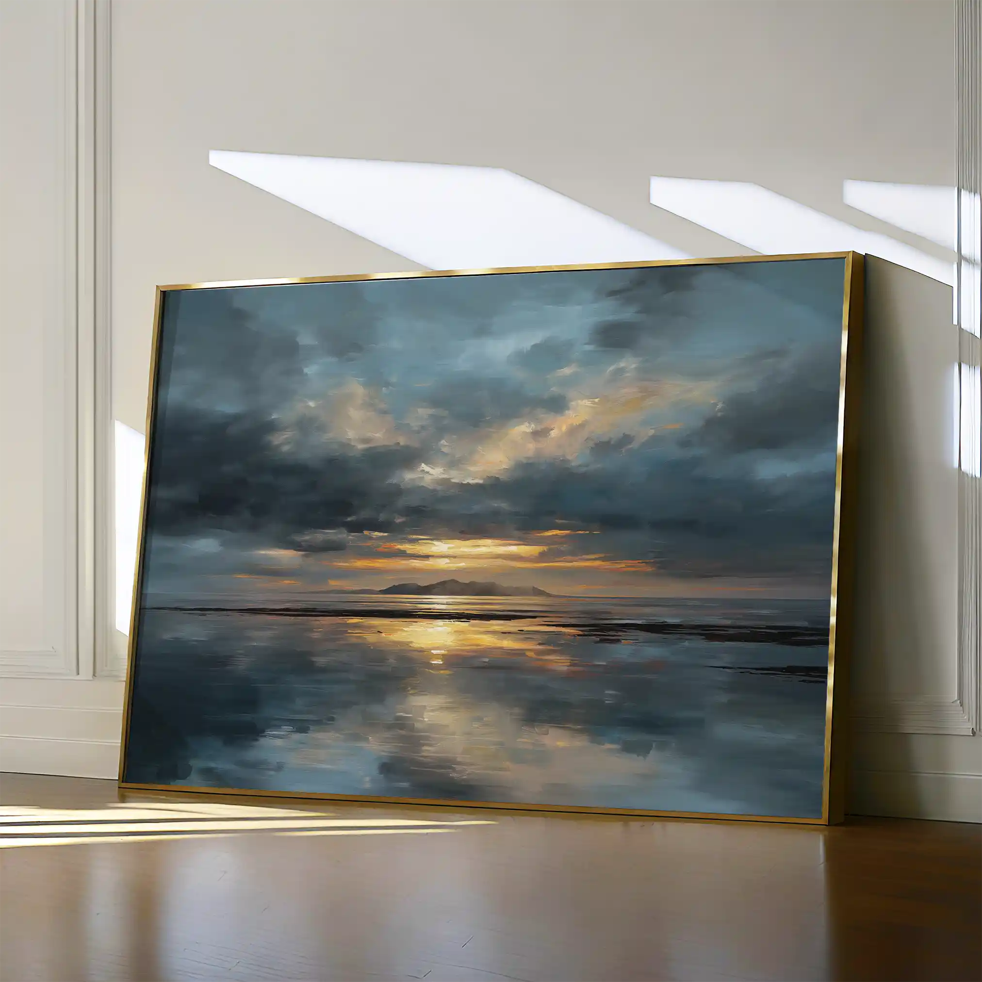 Abstract 1704 Canvas Art 60 x 40 cm / Black