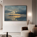 Abstract 1705 Canvas Art 18" x 24" / 45 x 60 cm / Black