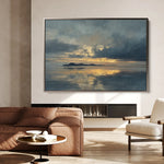 Abstract 1705 Canvas Art 18" x 24" / 45 x 60 cm / Black