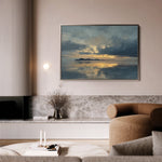 Abstract 1705 Canvas Art 18" x 24" / 45 x 60 cm / Black