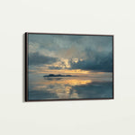 Abstract 1705 Canvas Art 18" x 24" / 45 x 60 cm / Black