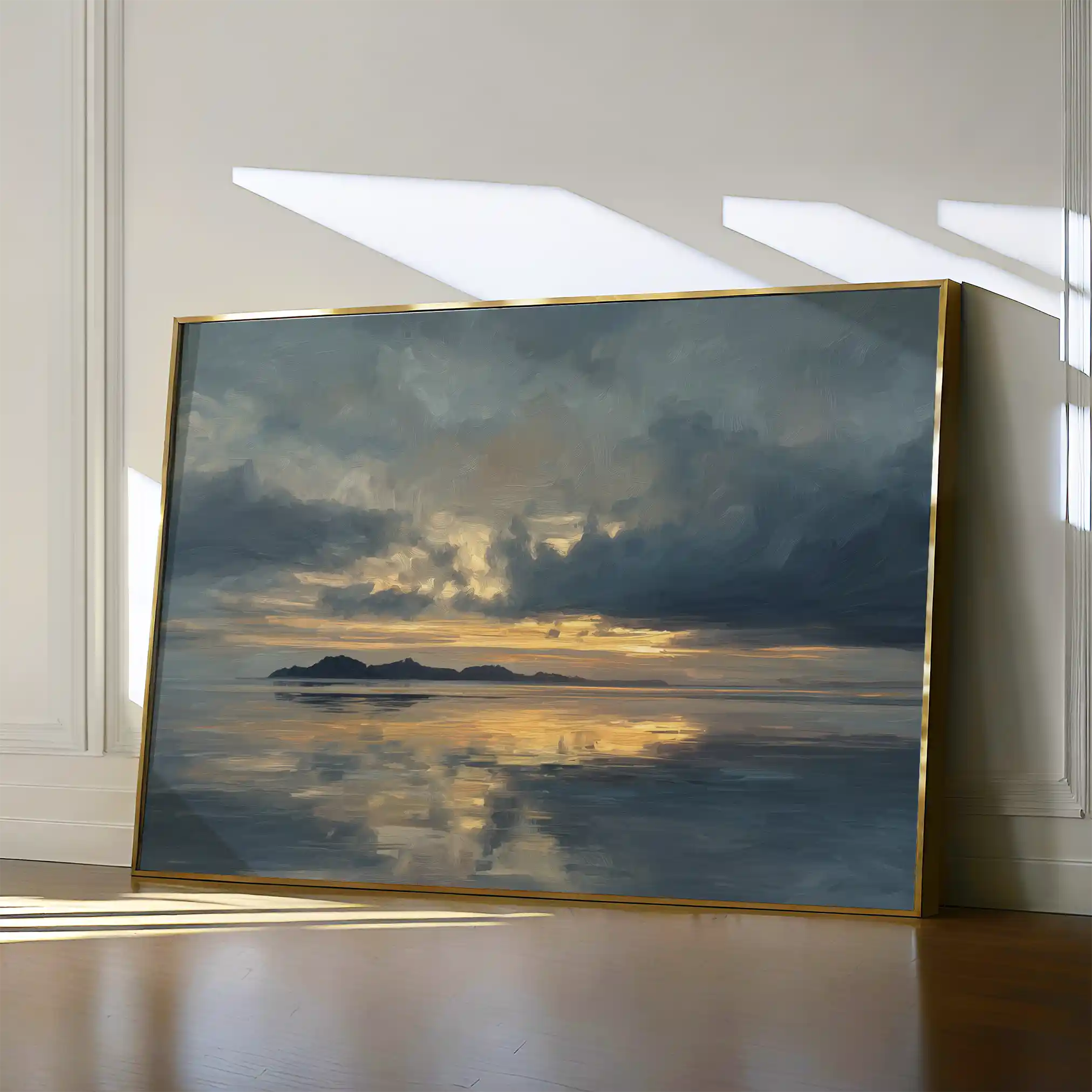 Abstract 1705 Canvas Art 60 x 40 cm / Black