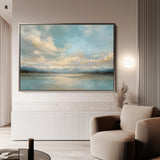 Abstract 1706 Canvas Art 18" x 24" / 45 x 60 cm / Black