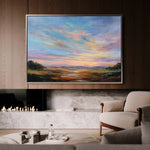 Abstract 1707 Canvas Art 18" x 24" / 45 x 60 cm / Black