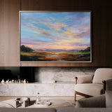 Abstract 1707 Canvas Art 18" x 24" / 45 x 60 cm / Black