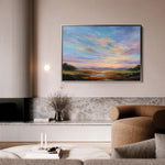 Abstract 1707 Canvas Art 18" x 24" / 45 x 60 cm / Black