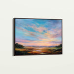 Abstract 1707 Canvas Art 18" x 24" / 45 x 60 cm / Black