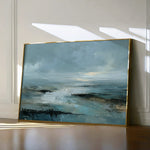Abstract 1708 Canvas Art 18" x 24" / 45 x 60 cm / Black