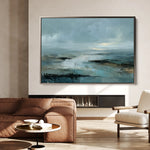 Abstract 1708 Canvas Art 18" x 24" / 45 x 60 cm / Black