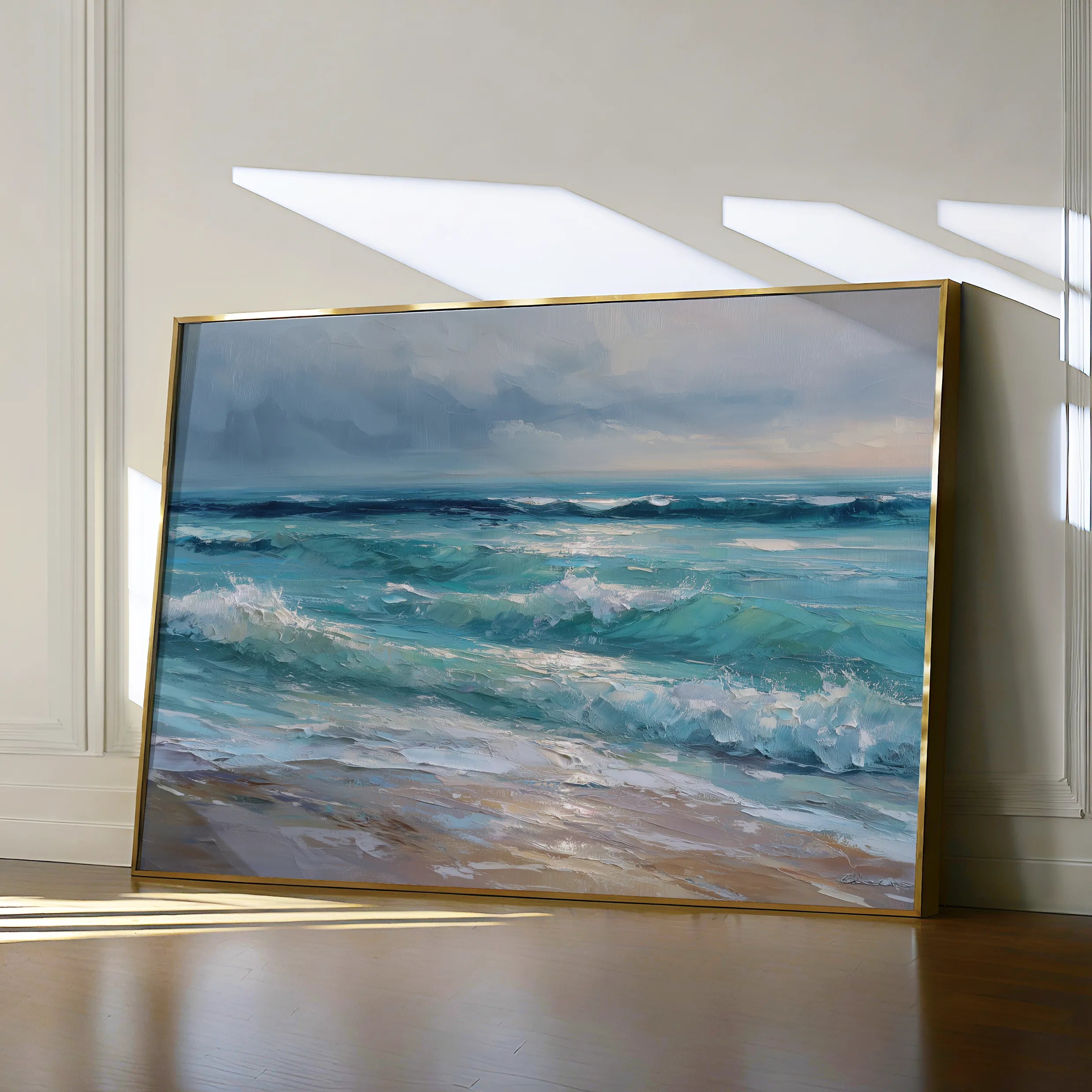 Abstract 1709 Canvas Art 18" x 24" / 45 x 60 cm / Black