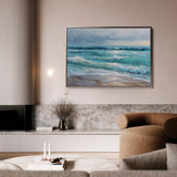 Abstract 1709 Canvas Art 18" x 24" / 45 x 60 cm / Black