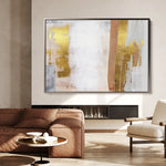 Abstract 171 Canvas Art 18" x 24" / 45 x 60 cm / Black
