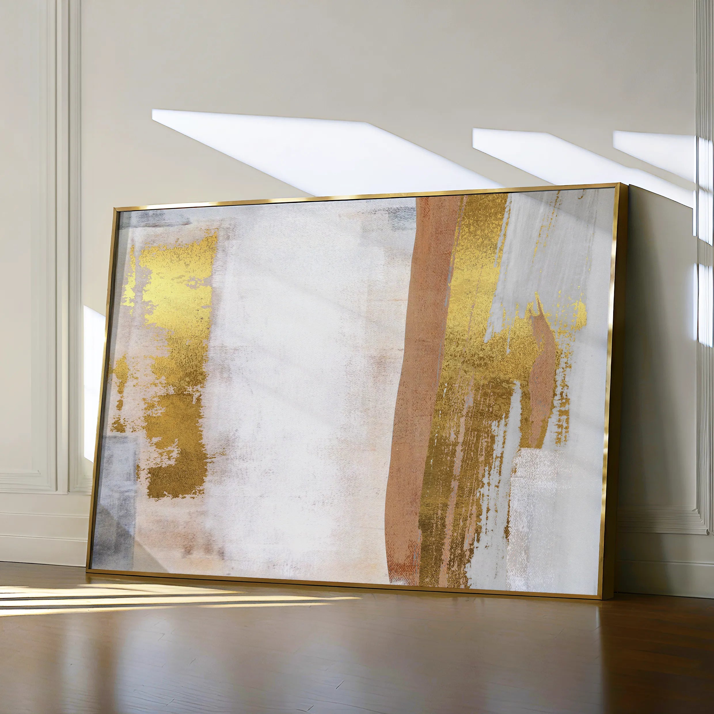 Abstract 171 Canvas Art 18" x 24" / 45 x 60 cm / Black