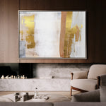 Abstract 171 Canvas Art 18" x 24" / 45 x 60 cm / Black