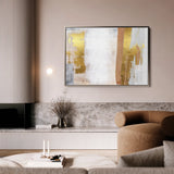 Abstract 171 Canvas Art 18" x 24" / 45 x 60 cm / Black