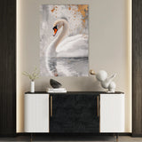 Animals 171 Canvas Art 18" x 24" / 45 x 60 cm / Black