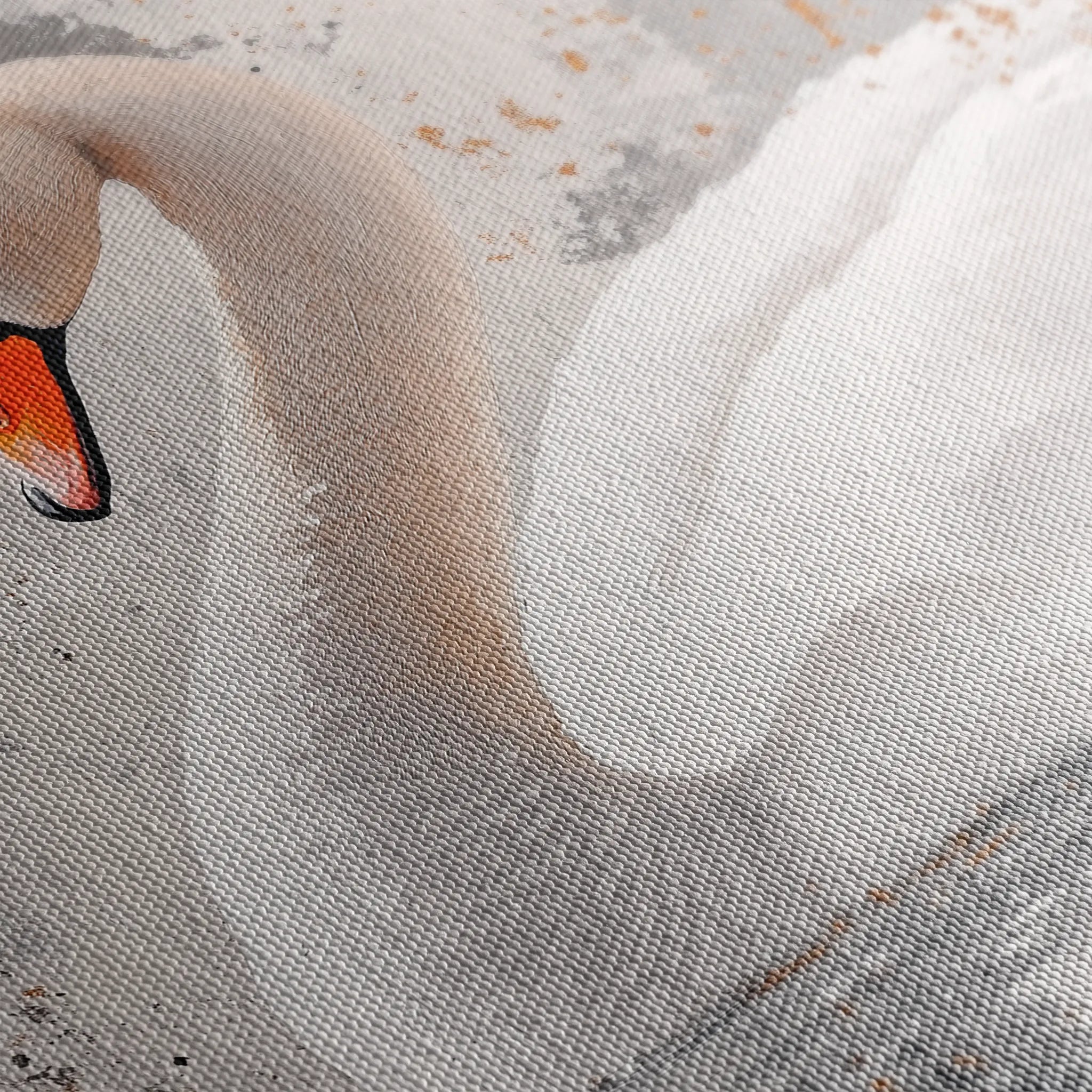Animals 171 Canvas Art 18" x 24" / 45 x 60 cm / Black