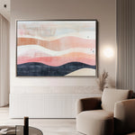 Boho 171 Canvas Art 18" x 24" / 45 x 60 cm / Black