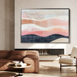 Boho 171 Canvas Art 18" x 24" / 45 x 60 cm / Black