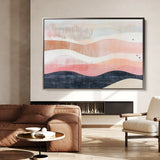Boho 171 Canvas Art 18" x 24" / 45 x 60 cm / Black