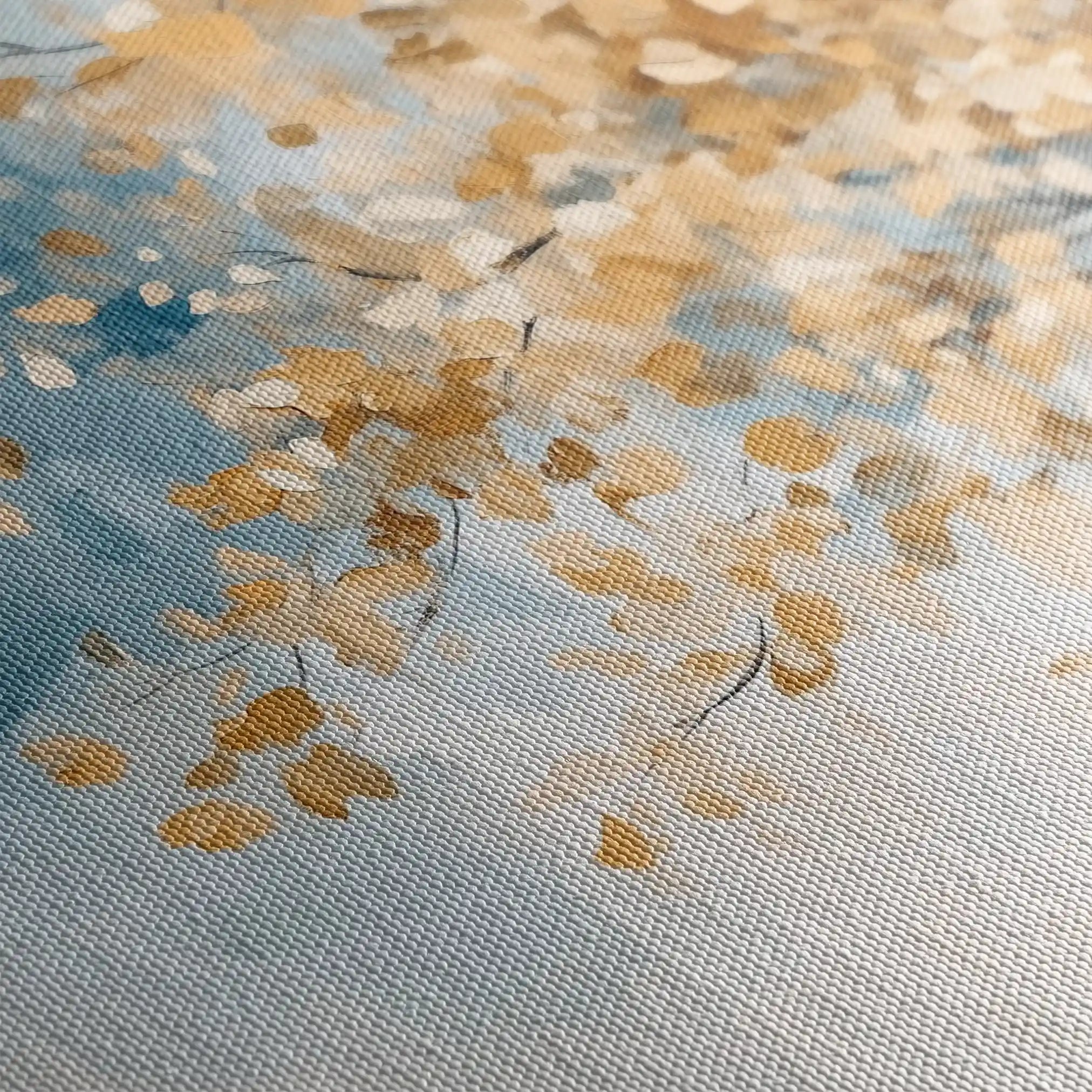 Landscape 171 Canvas Art 60 x 40 cm / Black