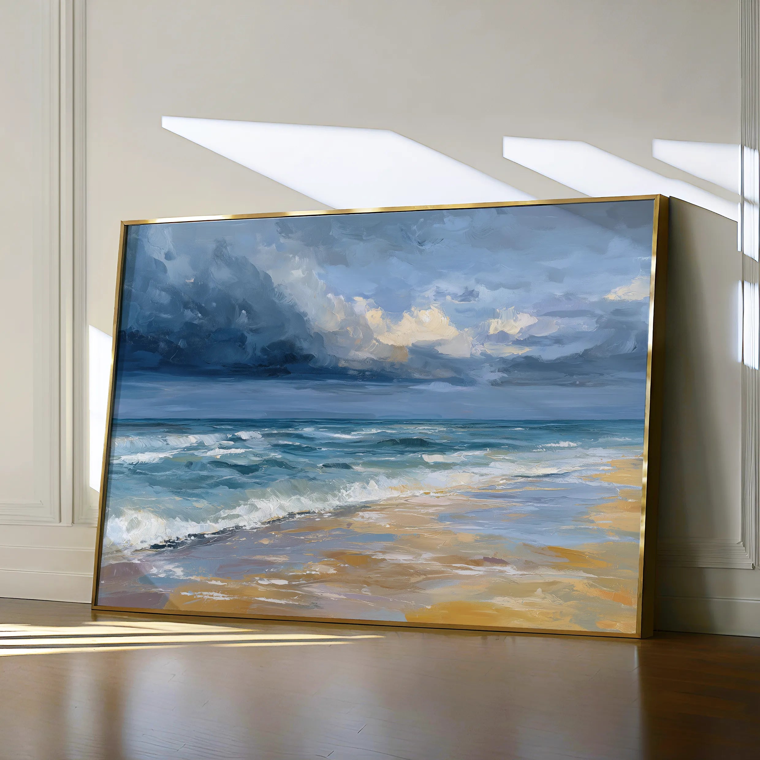 Abstract 1710 Canvas Art 18" x 24" / 45 x 60 cm / Black