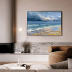 Abstract 1710 Canvas Art 18" x 24" / 45 x 60 cm / Black