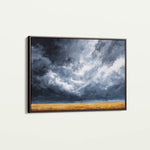 Abstract 1711 Canvas Art 18" x 24" / 45 x 60 cm / Black