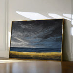 Abstract 1712 Canvas Art 18" x 24" / 45 x 60 cm / Black