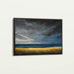 Abstract 1712 Canvas Art 18" x 24" / 45 x 60 cm / Black