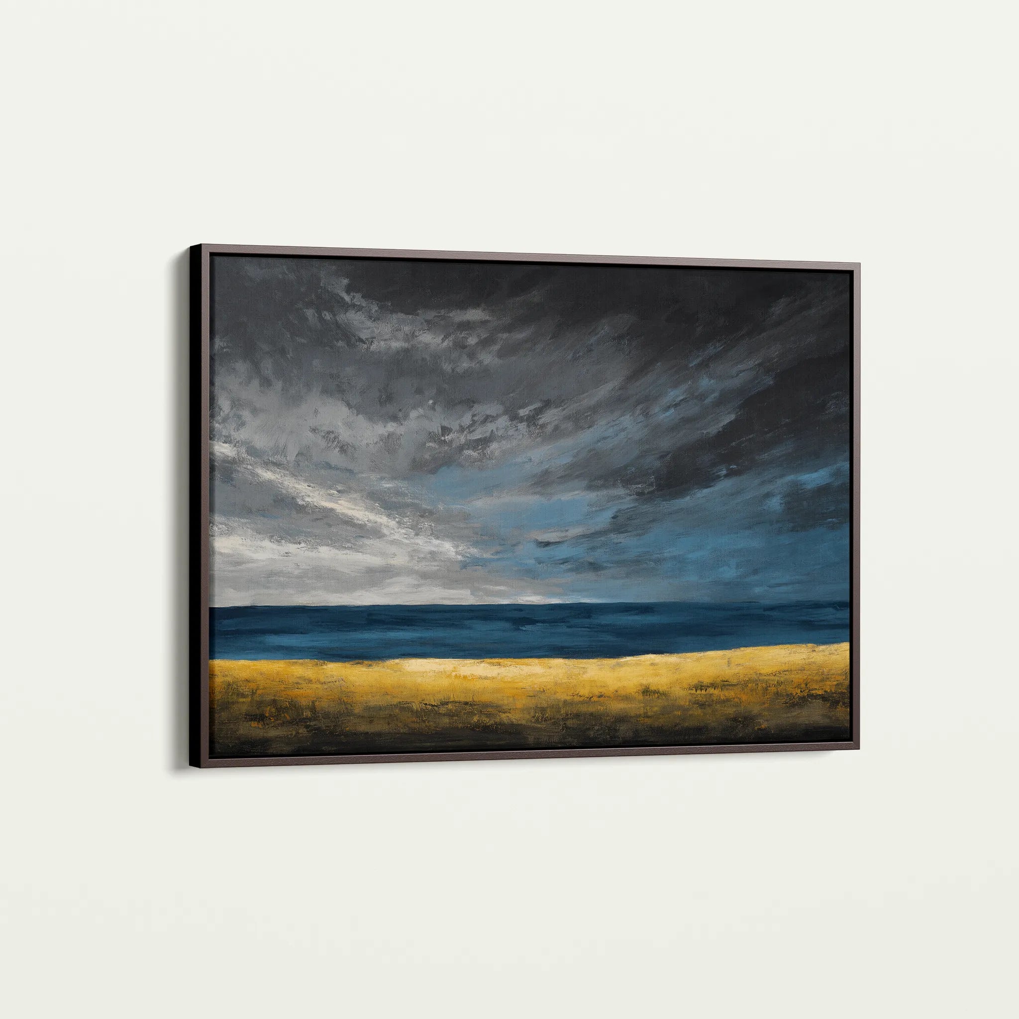 Abstract 1712 Canvas Art 18" x 24" / 45 x 60 cm / Black
