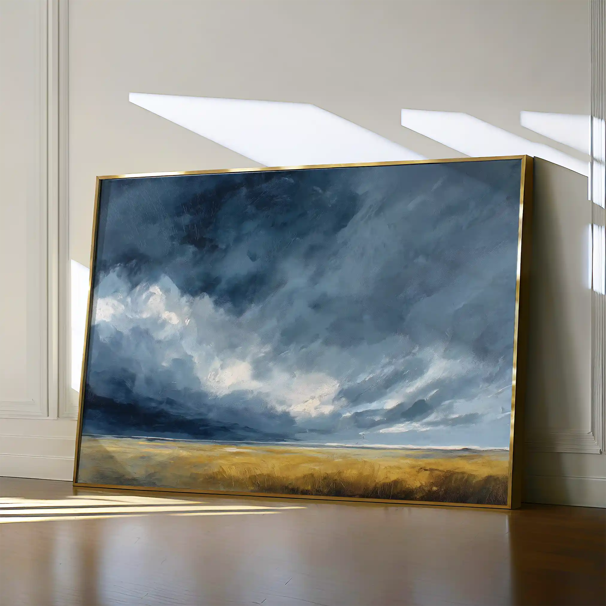 Abstract 1713 Canvas Art 60 x 40 cm / Black