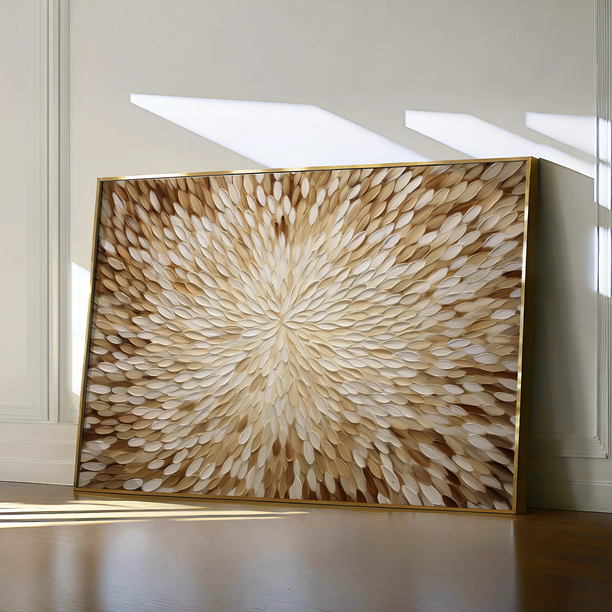 Abstract 1714 Canvas Art 18" x 24" / 45 x 60 cm / Black