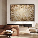 Abstract 1714 Canvas Art 18" x 24" / 45 x 60 cm / Black