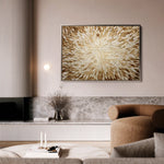 Abstract 1714 Canvas Art 18" x 24" / 45 x 60 cm / Black