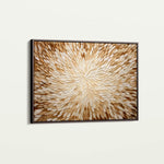 Abstract 1714 Canvas Art 18" x 24" / 45 x 60 cm / Black
