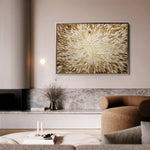 Abstract 1714 Canvas Art 60 x 40 cm / Black