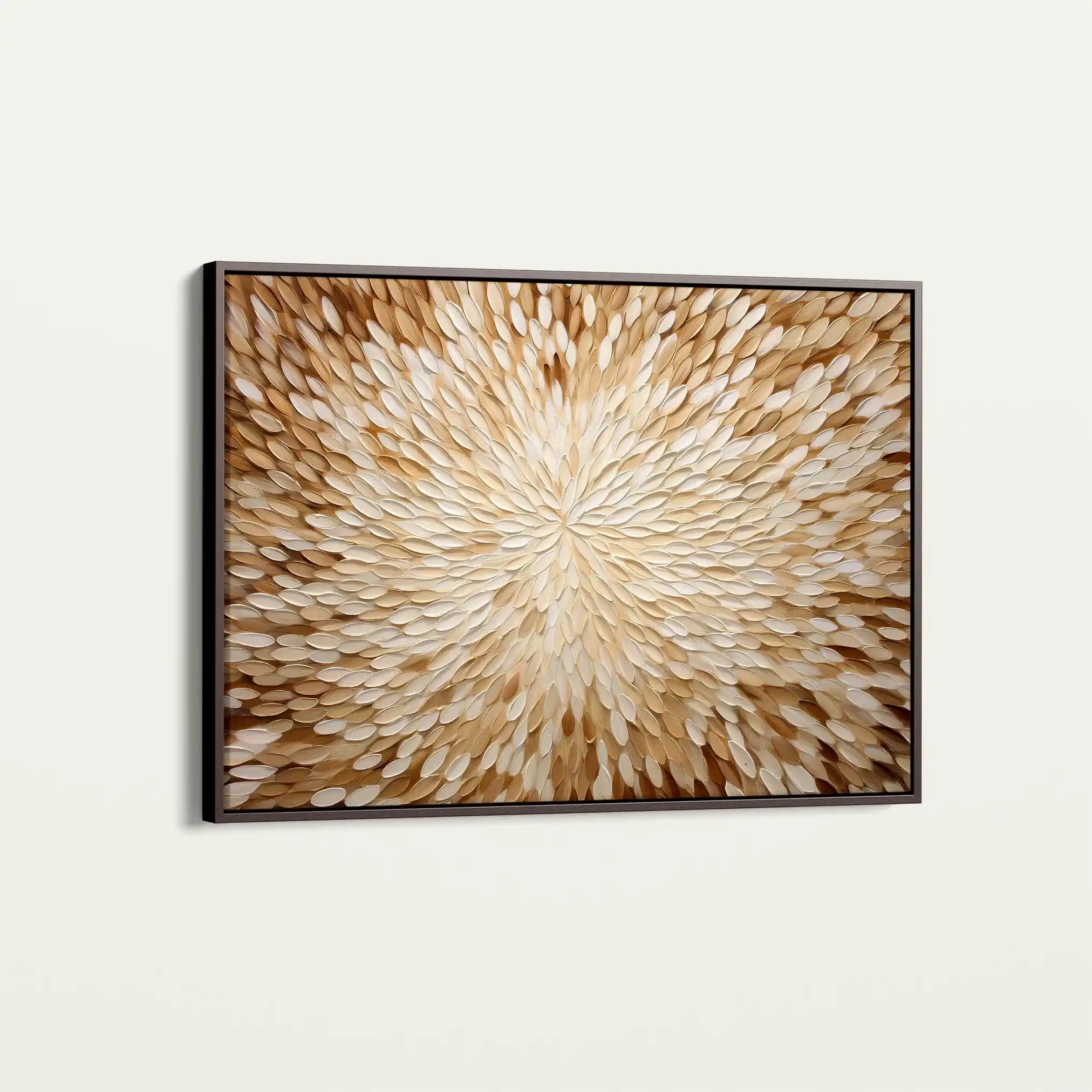 Abstract 1714 Canvas Art 60 x 40 cm / Black