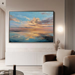 Abstract 1715 Canvas Art 18" x 24" / 45 x 60 cm / Black