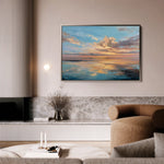 Abstract 1715 Canvas Art 18" x 24" / 45 x 60 cm / Black