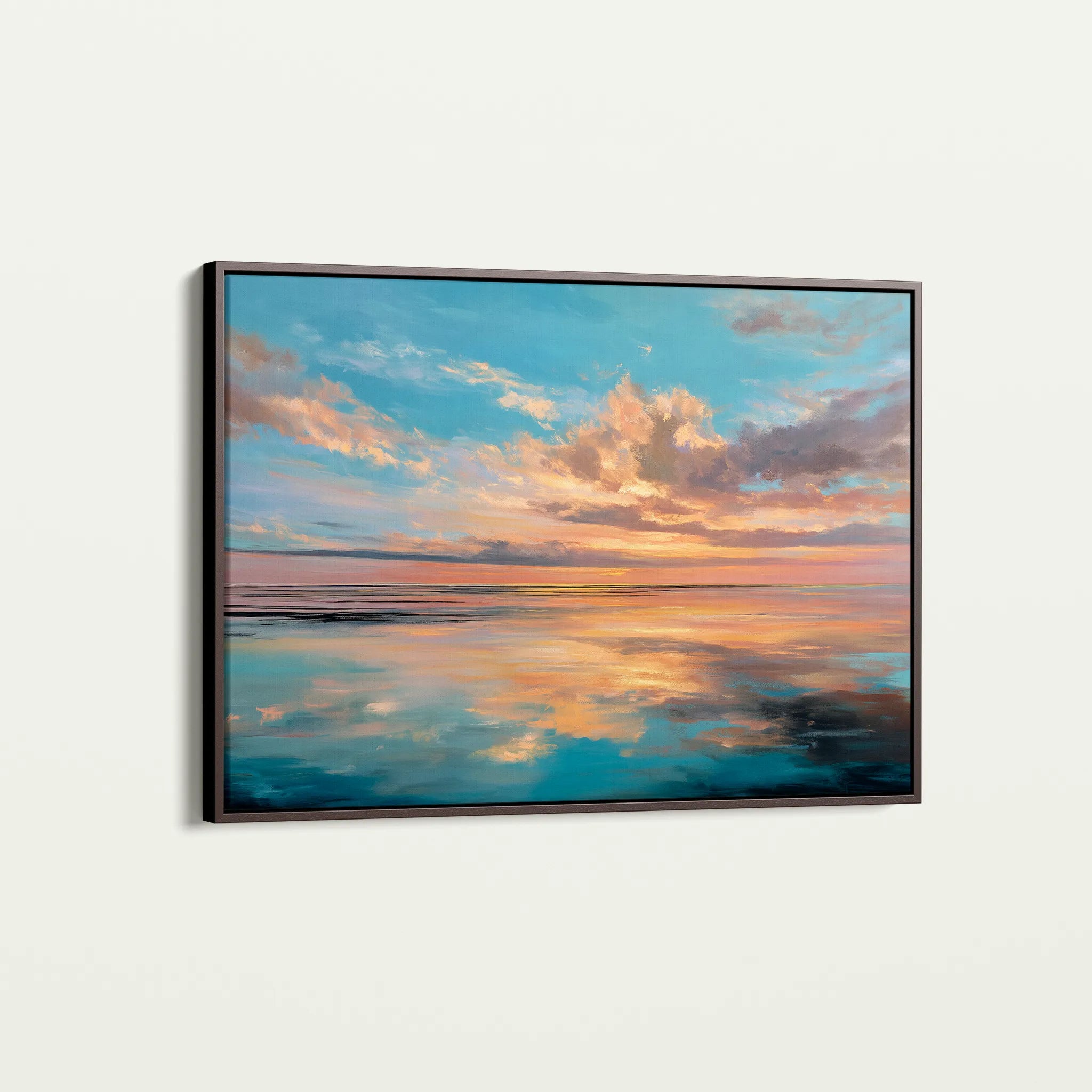 Abstract 1715 Canvas Art 18" x 24" / 45 x 60 cm / Black